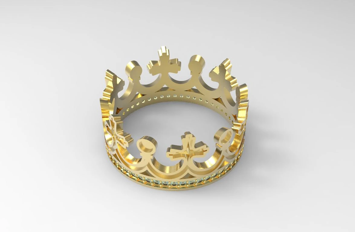 ring 03 3D Print Model .c4d .max .obj .3ds .fbx .stl .blend 