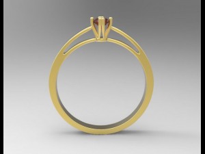 ring 04 3Dプリントモデル