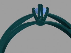ring 04 3Dプリントモデル