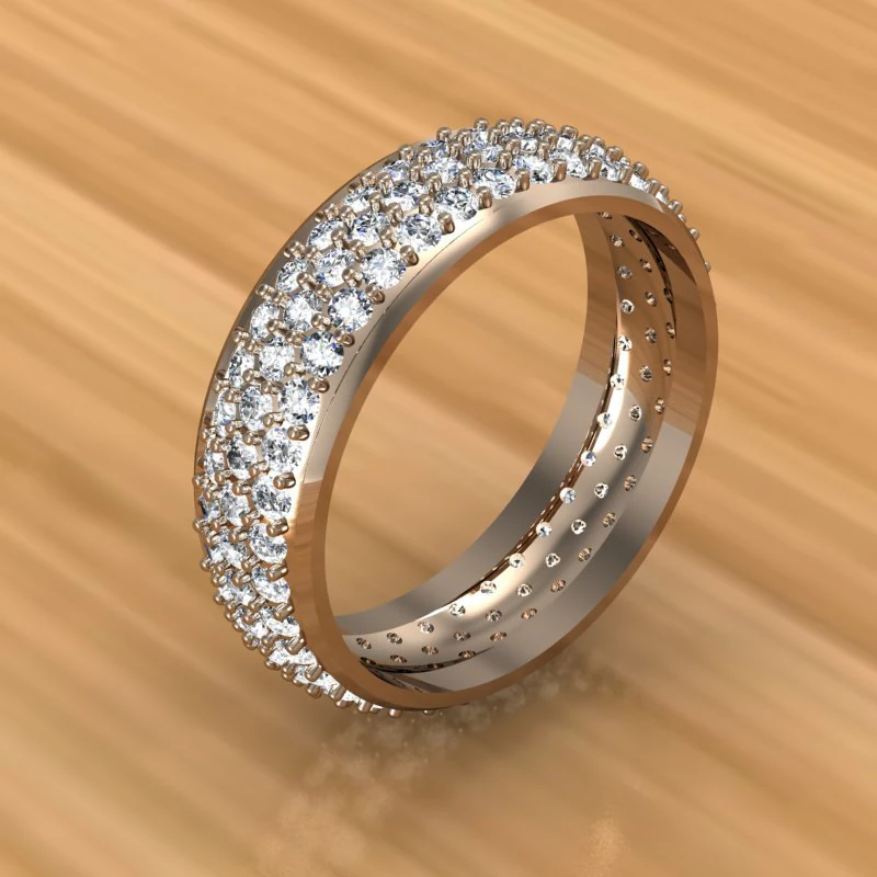 ring 07 3D Print Model .c4d .max .obj .3ds .fbx .stl .blend