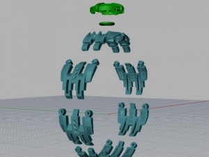 ring 08 Modelo de Impressão 3D