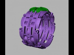 anel 08 Modelo de Impressão 3D