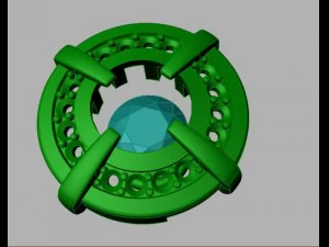 anel 08 Modelo de Impressão 3D