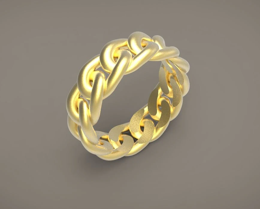 ring 09 3D Print Model .c4d .max .obj .3ds .fbx .stl .blend 