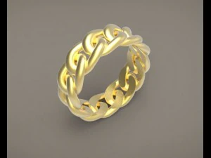 bague 09 Modèles 3D en vedette