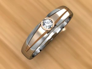 반지 09 3D 프린트 모델