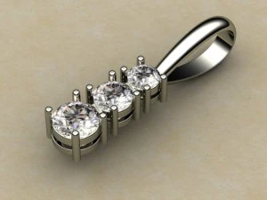 liontin 11 Model Cetak 3D