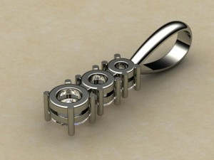 pendants 11 Model do druku 3D