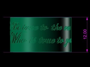 ring  be true to the one who is true to you Modèles 3D en vedette