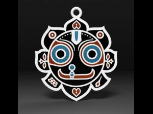 pendentifs jagannath Modèles 3D en vedette