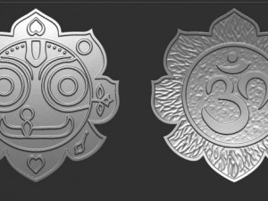 pendants jagannath 3D 打印模型