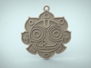 pendants jagannath 3D 打印模型