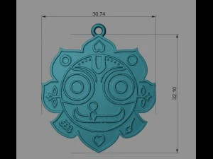 pendants jagannath 3D Print Model