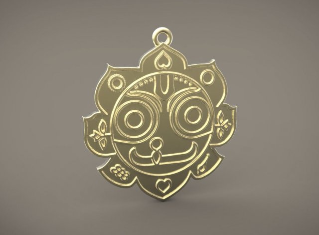 Download pendants jagannath 3D Model