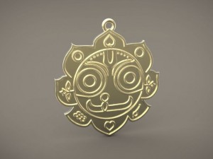 pendants jagannath 3D 打印模型