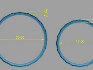 ring 18 3D Print Model