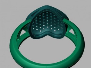 ring heart 00 3D 打印模型