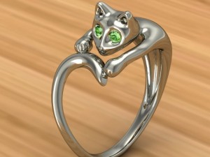 ring cat 3D Print Model