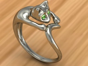 ring cat 3D-Druckmodell