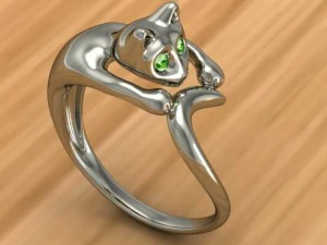 ring cat 3D Print Model