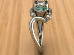 ring cat 3D-Druckmodell