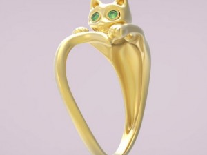 ring cat 3D-Druckmodell