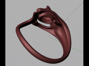 ring cat 3D-Druckmodell