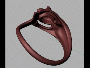 ring cat 3D Print Model