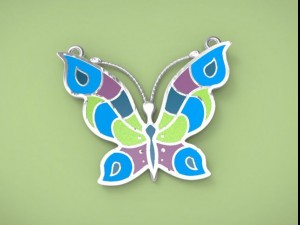 butterfly 3D Baskı Modeli