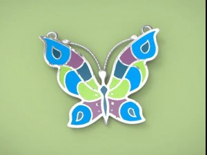 butterfly 3D Print Model