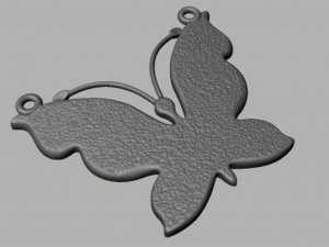 butterfly 3D Baskı Modeli