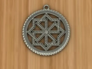 펜던트 마스코트 3D 프린트 모델