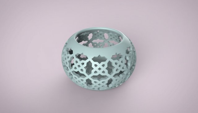candlestick Model Cetak 3D .c4d .max .obj .3ds .fbx .stl .blend 