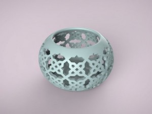candlestick 3D-Druckmodell