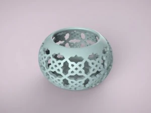 şamdan 3D Baskı Modeli