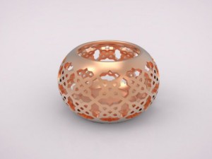 candlestick Model Cetak 3D