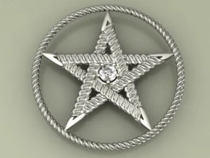 Sternanh&auml;nger 3D Druckmodell