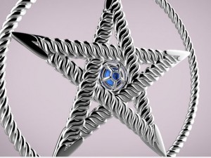 star pendant Modelo de impresión 3D