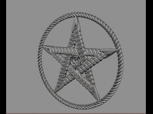 star pendant Modelo de impresión 3D