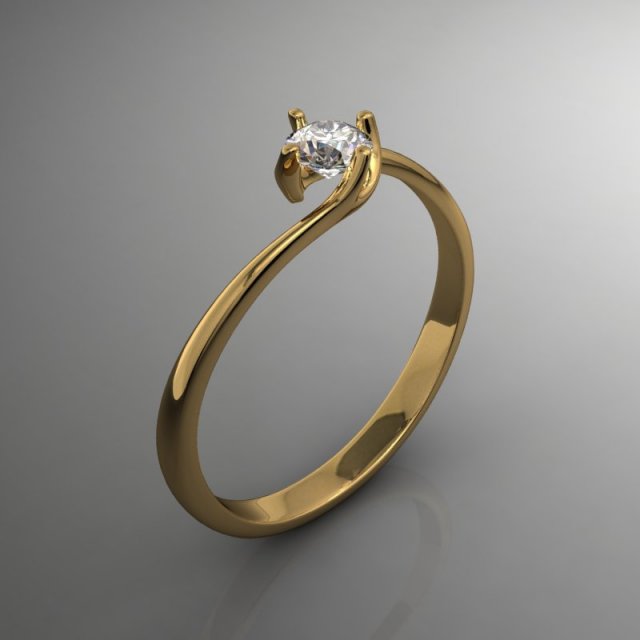ring 071 3D Принт Модель .c4d .max .obj .3ds .fbx .stl .blend 