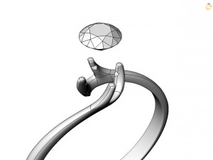 ring 071 3D Принт Модель