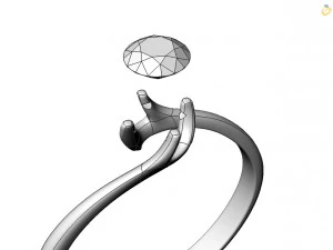 ring 071 3D Print Model