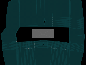 volleyball court - real size Modèle 3D