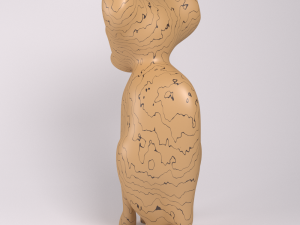 cat figure Modelo 3D