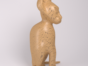 cat figure Modelo 3D