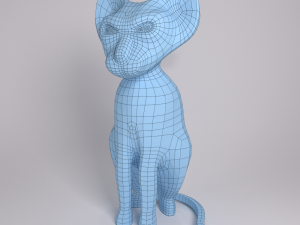 cat figure Modelo 3D