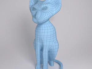 cat figure 3D Model
