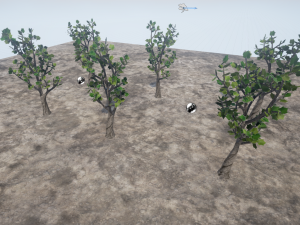 low poly fantasy game tree 03 Modèle 3D