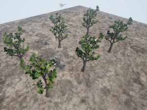 low poly fantasy game tree 03 Modèle 3D