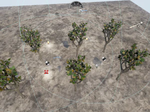 low poly fantasy game tree 05 3D Model